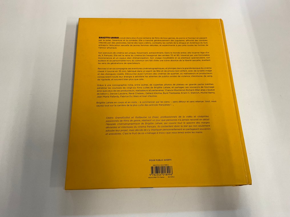 Claude Alexandre & Pierre Bourgeade & Cédric GrandGuillot - Lot de 2 publications Brigitte Lahaie - 1999 #2.1