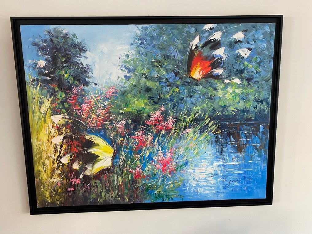 Antonio Palmieri (1946) - Vlindervijver #1.0