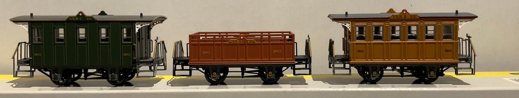 Trix H0 - 21219 - Modelo ferroviário (1) - Conjunto em caixa - Spanisch Brötli Bahn #2.1