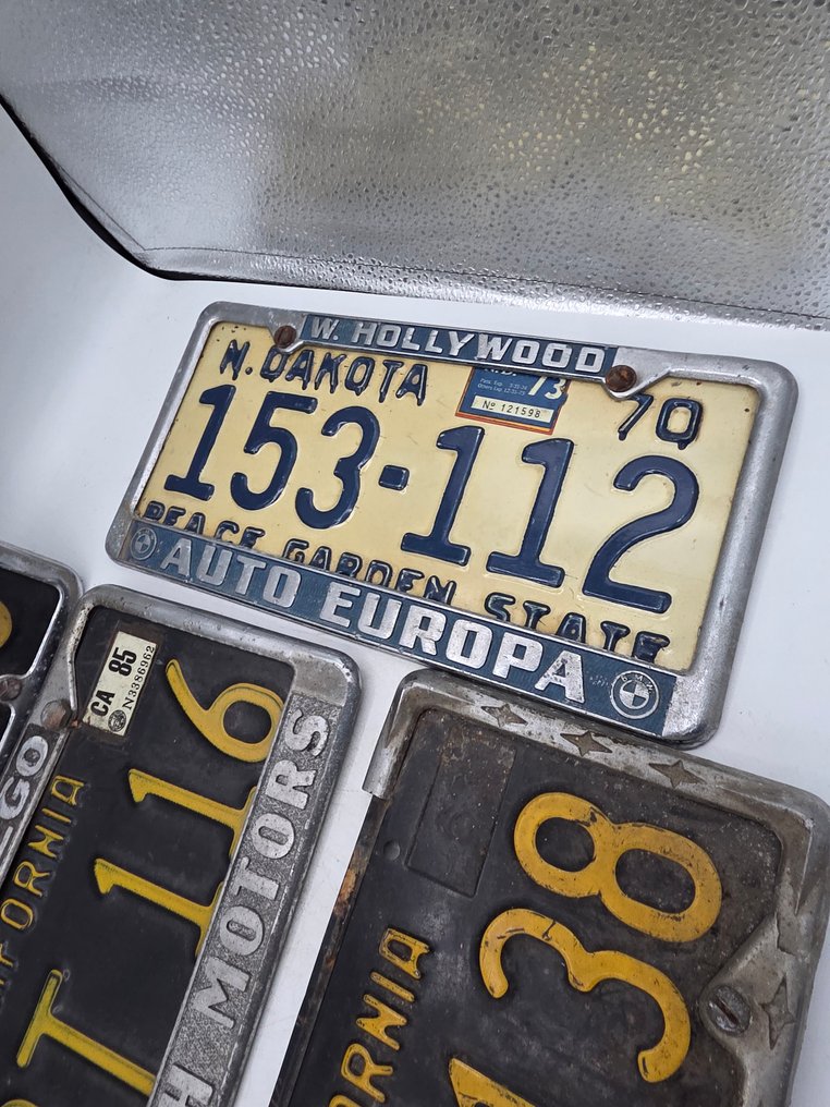 Nummernschild (4) - Plaque d'immatriculation - 1970-1980 #4.3