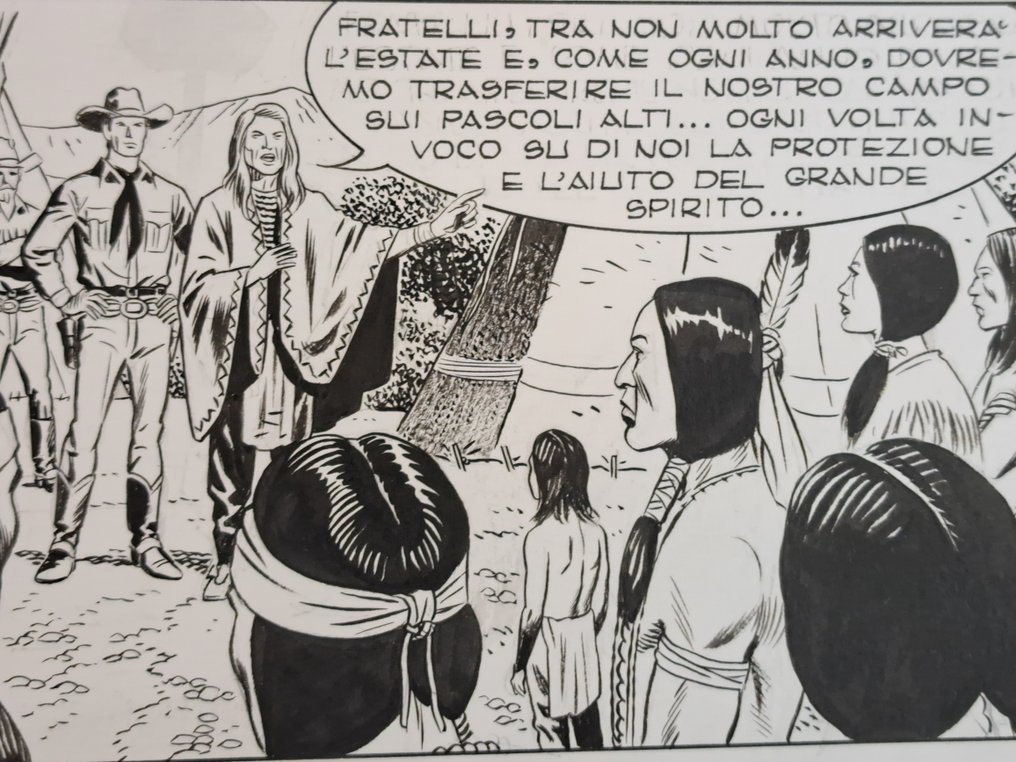 Civitelli, Fabio - 1 Original page - Tex: Il Segno di Yama - 2016 #3.2