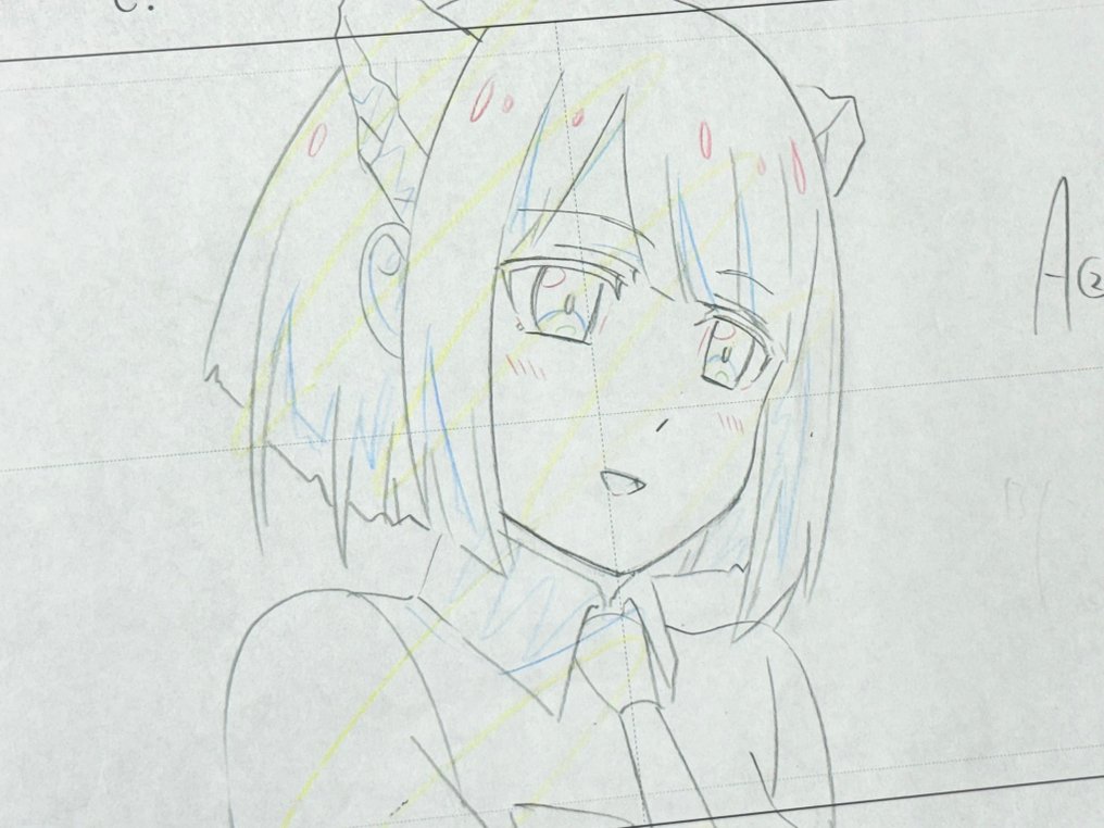 Studio C2C - Disegno originale di animazione - Shachibato! President, It's Time for Battle! - 2020 #4.3