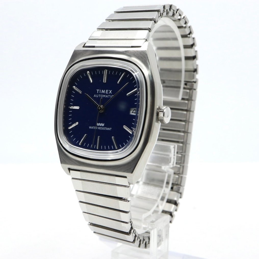 Timex - Automatic Vintage Style Cushion Case - χωρίς τιμή ασφαλείας - TW2Y07400 - Άνδρες - 2020+  #3.2