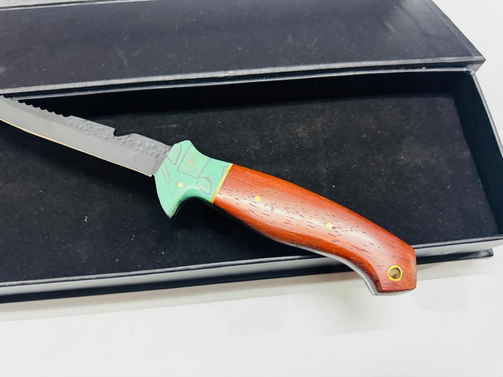 Μαχαίρι κουζίνας -  Ιαπωνικό μαχαίρι φιλέτου (068) - Λιγότερο Ατσάλι, εποξική ρητίνη με κουτί. - Ιαπωνία - Ιαπωνικό μαχαίρι φιλέτου #3.2