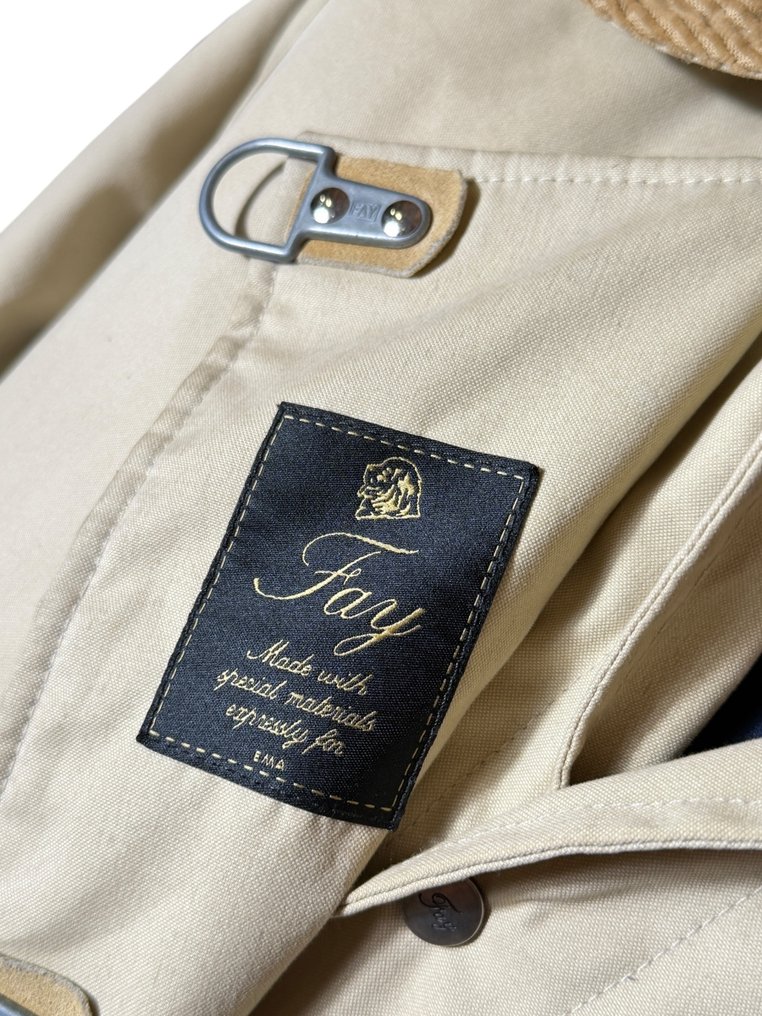 FAY 4 Ganci Archive - Exclusive Special Materials Double Jacket Tg. M - Premium Winter edition - NO - Frakke #1.0