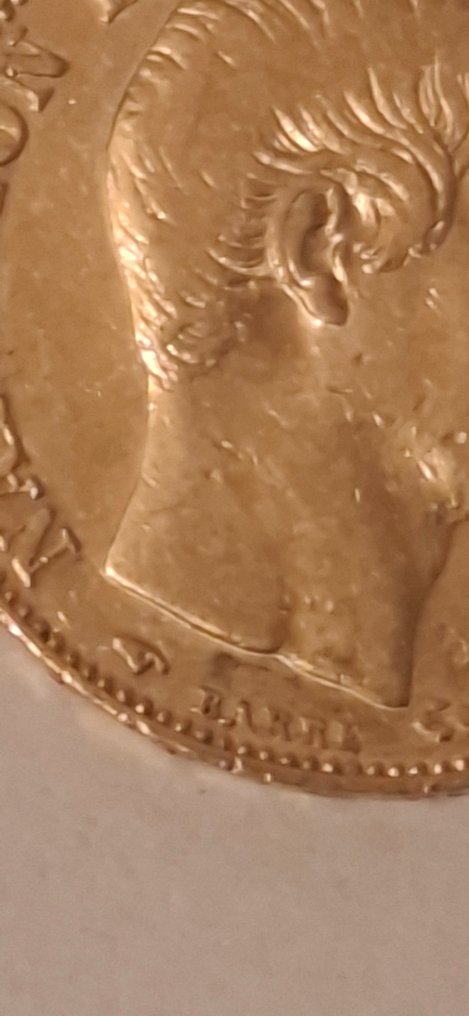 France. Napoléon III. 20 Francs 1857-A, Paris #2.1