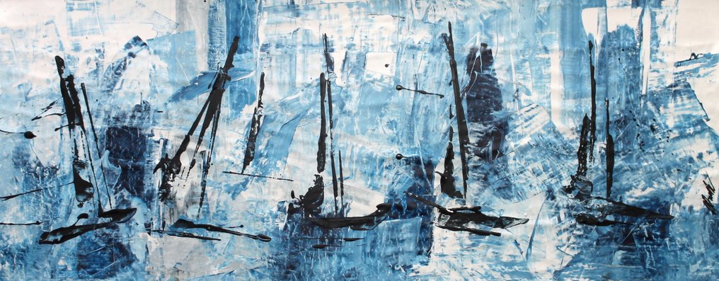 Giuseppe Panzica - Volume 3281 - Blue Gracale (200x80 XXL) #1.0