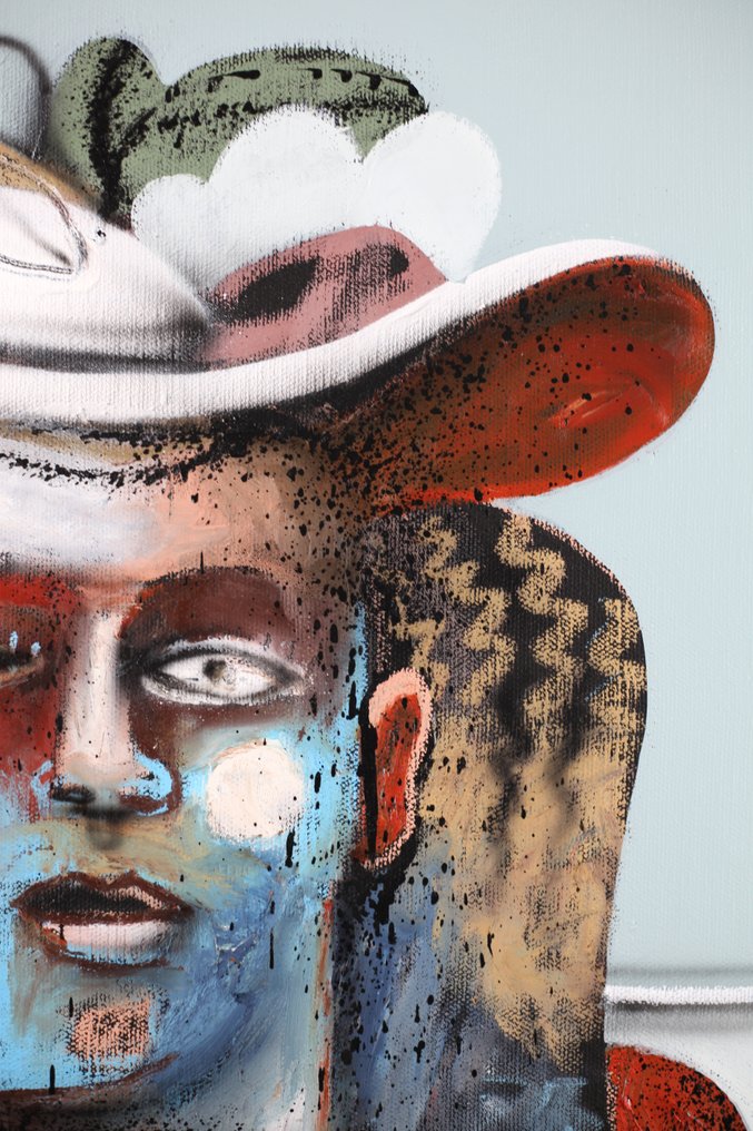 Jone Hopper - Femme au chapeau à fleurs #2.1