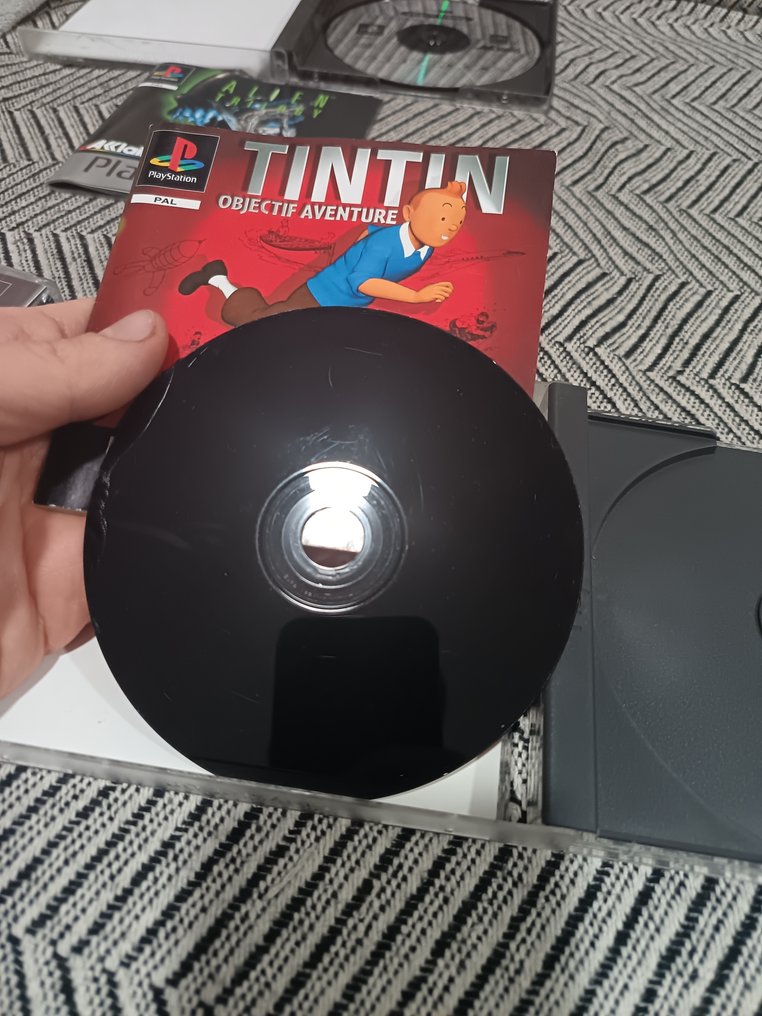 Sony - Playstation 1 (PS1) - Lot - alien trilogy tintin - Gra wideo - W oryginalnym pudełku #4.3