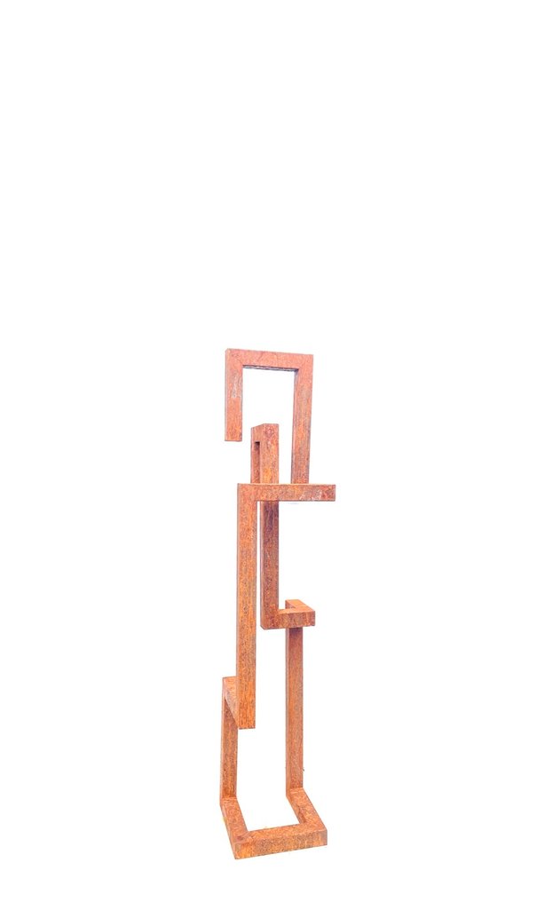 Ana Lucia B.M - Sculpture Corten - XXL - NO Reserve #1.0