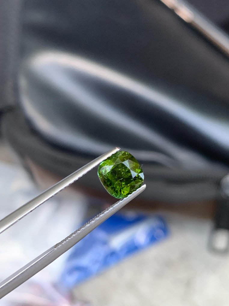 没有保留价 绿色 电气石  - 1.61 ct - 国际有色宝石协会（ICA GemLab） #3.2