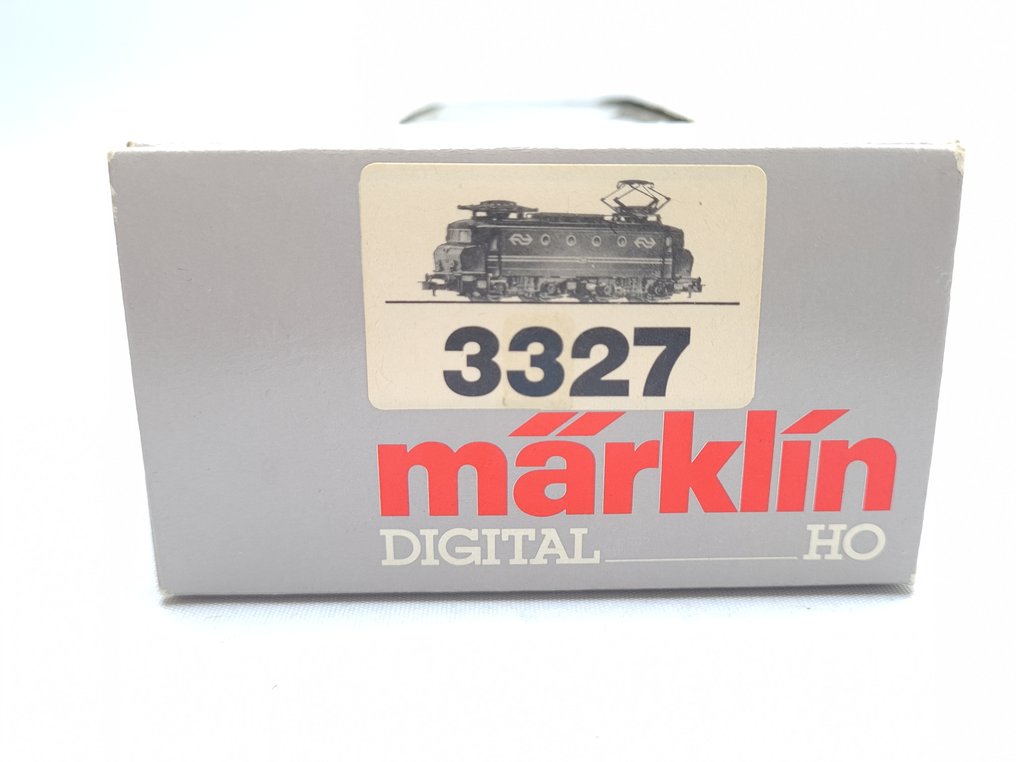 Märklin H0 - 3327 - Locomotive électrique (1) - 1100 bleu avec nez à bosse, numéro 1135 - NS #3.2