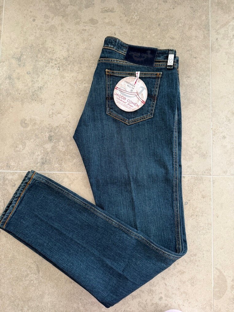Jacob Cohen - New - LOW RISE - size 32 - BLUE - Jeans - New with tags #3.2