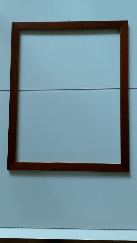 Κορνίζα (10)- σύγχρονος - Walnut - Ξύλινα πλαίσια καρυδιάς, βερνίκι. #3.2