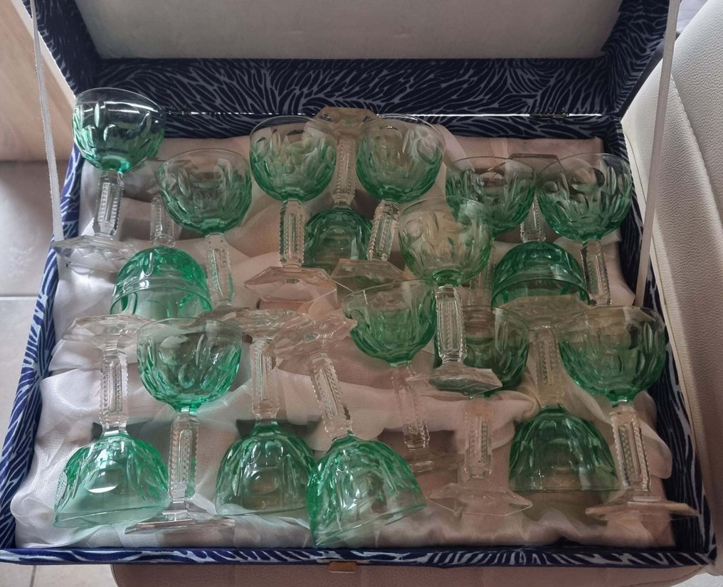 Val Saint Lambert - 酒杯 (18) - 玻璃 #2.1