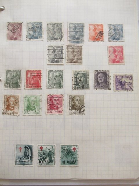 歐洲  - 西班牙和比利时，高级邮票收藏 #4.3