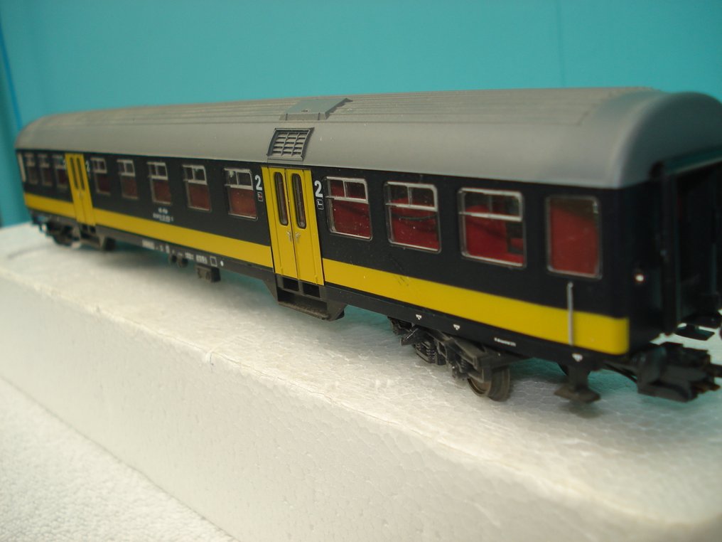 Roco H0 - 44292 - Carrozza passeggeri di modellini di treni (3) - 3x carrozze Benelux - NS International #3.2