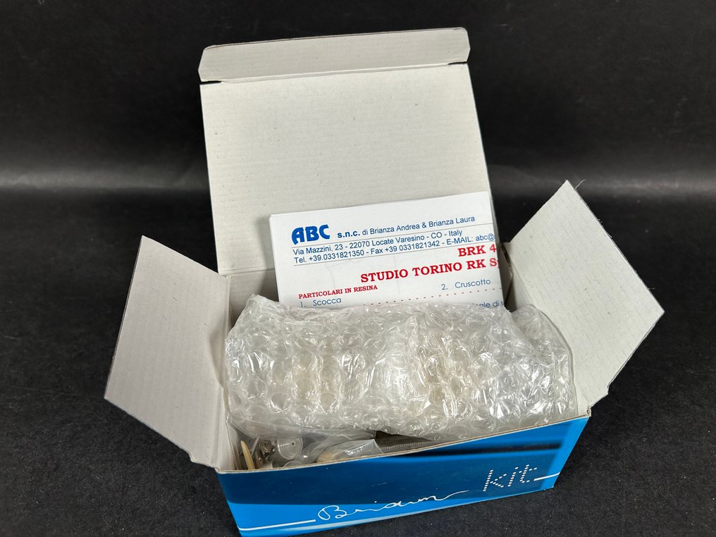 ABC Brianza 1:43 - Κιτ μοντελισμού - Studiotorino Ruf R Spyder P 2/2 & RK Spyder P 1/2 - Σετ συναρμολόγησης ακατέργαστο - μοντέλο από γυαλοπλεξίδα & αξεσουάρ #1.0