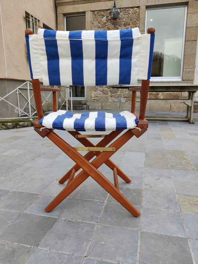 Sessel - Teakholz - Regieassistentenstuhl #4.3