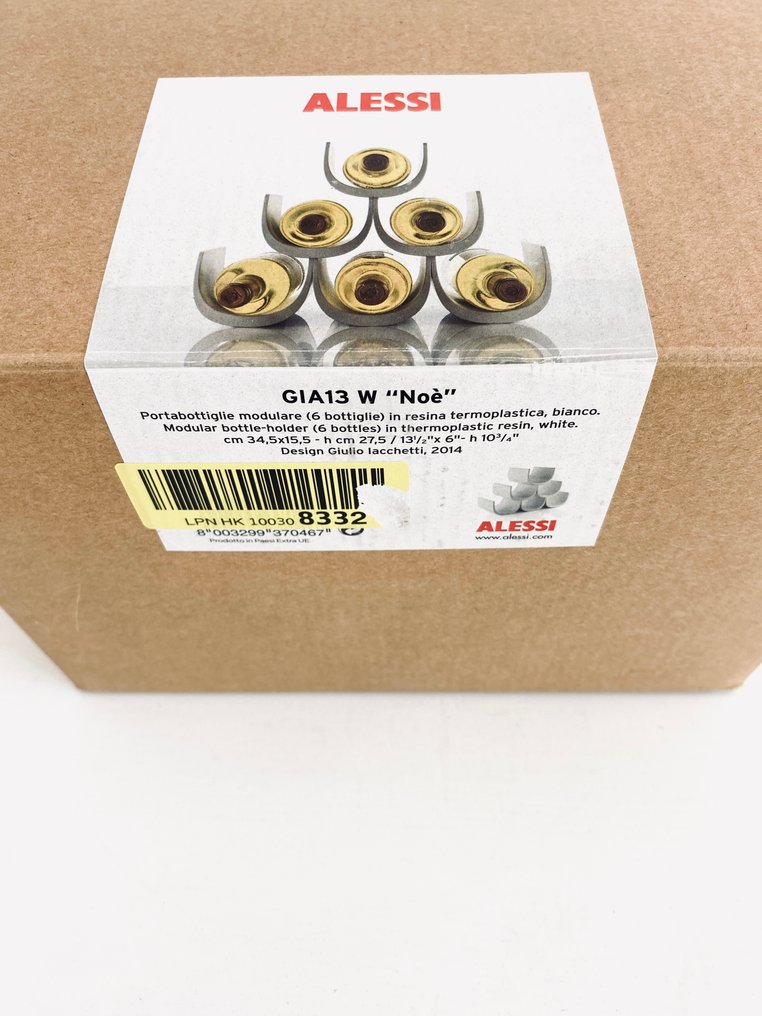 Alessi - Giulio Iacchetti - 葡萄酒配件 (6) -  诺亚 - 热塑性树脂 - 卡廷内塔 #4.3