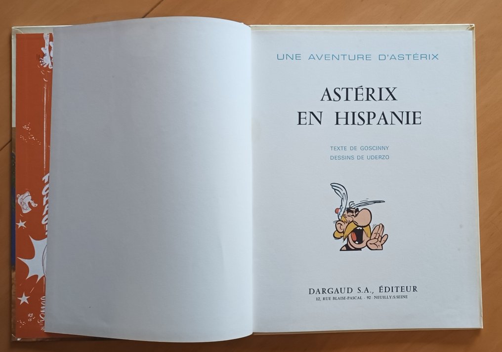 Asterix T14 - Astérix en Hispanie - C - 1 Album - Første udgave - 1969 #2.1