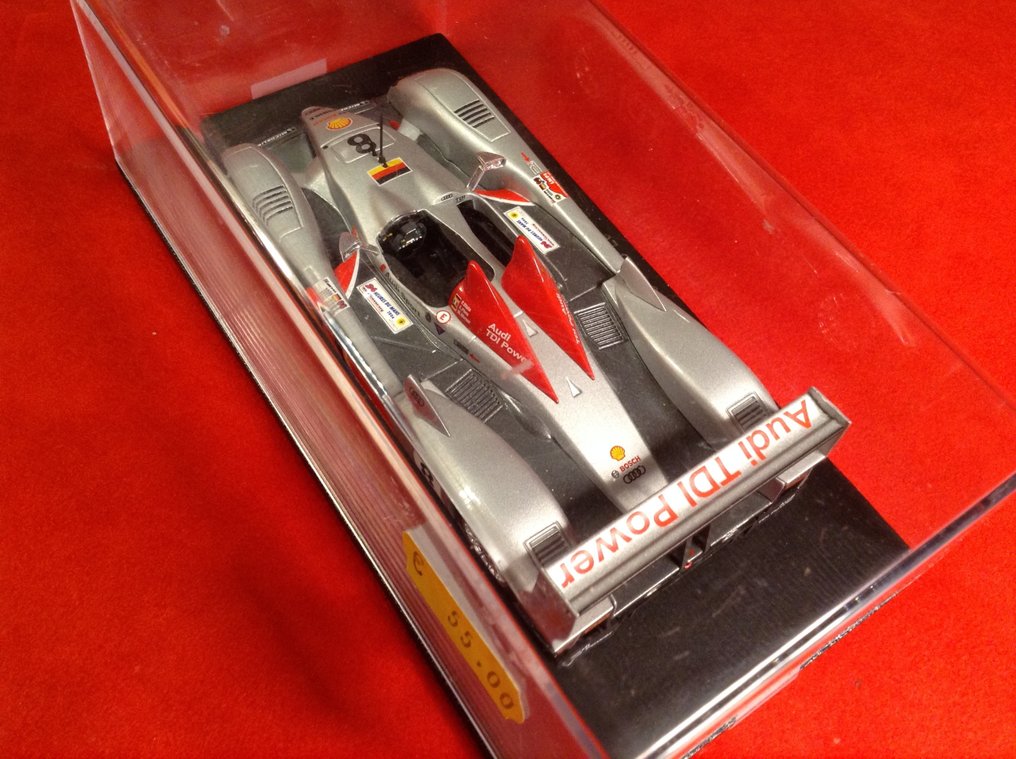Spark 1:43 - Model raceauto - Audi R10 TDI LMP1 Audi Sport Team Joest winner Le Mans 2006 #8 Biela/Pirro/Werner - Zeer goede kwaliteit - zeldzaam vandaag. #2.1