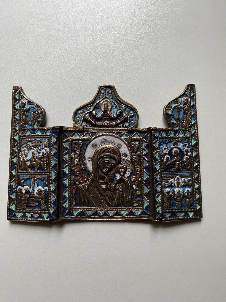 旅遊標誌 - 喀山聖母 - 金屬 #1.0