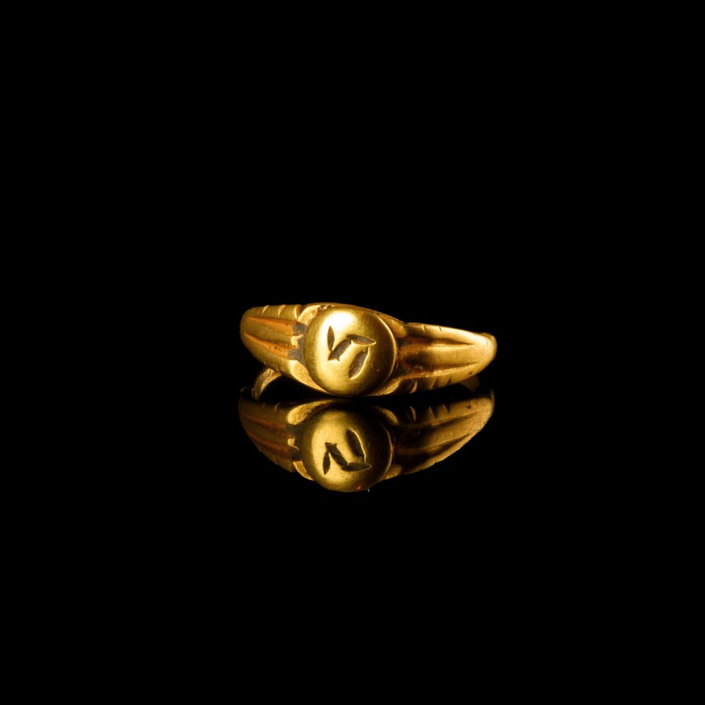 Αρχαία Ρωμαϊκή Χρυσός Δαχτυλίδι λεγεωνάριου - Legio VI Ferrata #1.0