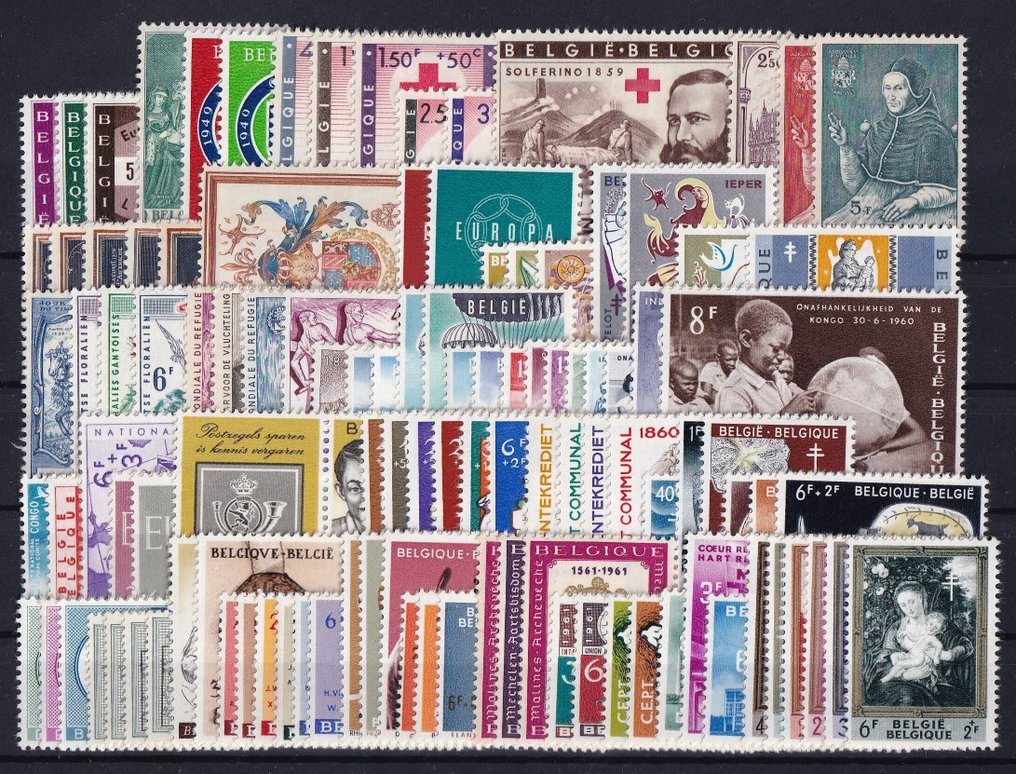 Belgien 1955/1961 - 7. årgangen - OBP/COB 961/1203 #2.1