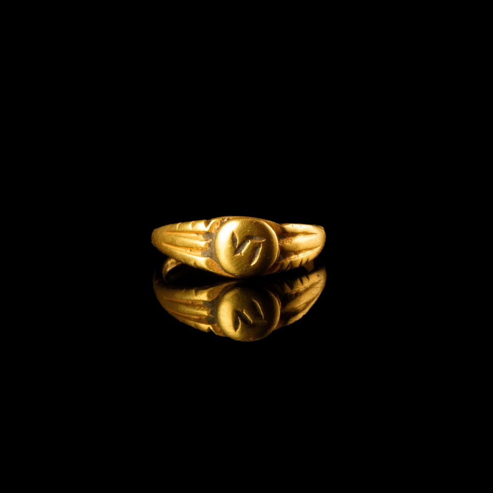 Αρχαία Ρωμαϊκή Χρυσός Δαχτυλίδι λεγεωνάριου - Legio VI Ferrata #3.2