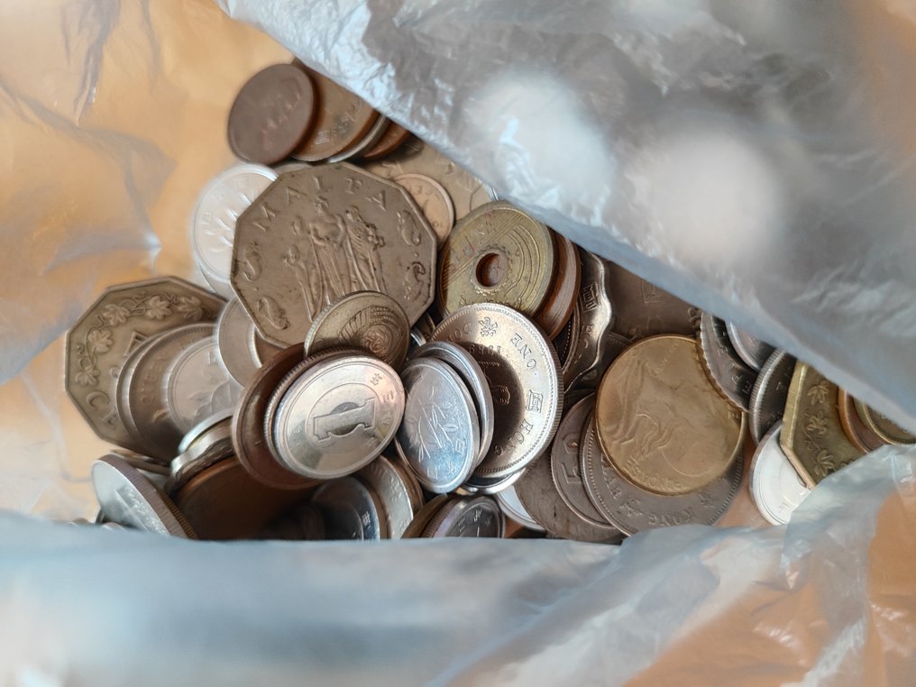 . 日本, 香港, 土耳其, 东非, 埃及 Lotto 4 kg monete 1954  (没有保留价) #2.1