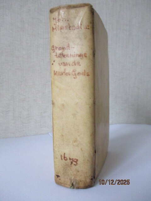 Johannes Hipstedius - Grond-teikeninge van de Kerke Godts - 1679 #1.0