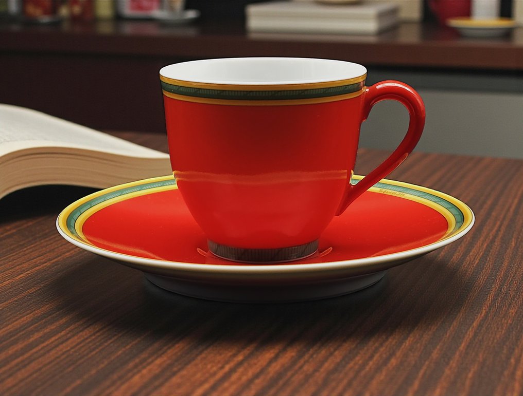 Hermès - 咖啡杯 (6) - Toucans - 瓷 #2.1