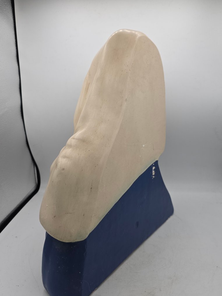 圣母玛利亚半身像 - 38厘米 - 石膏 - 1950-1960 #4.3