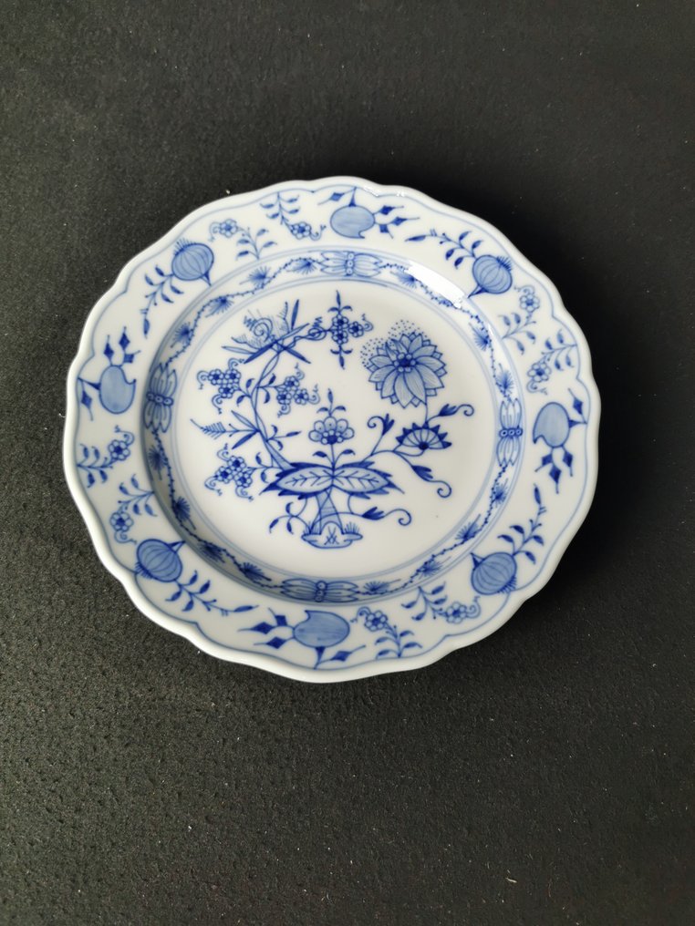 Meissen - Cipolla Blu - 6 piatti da dolce - D.18cm - Σερβίτσιο επιδορπίου (6) - Πορσελάνη #1.0