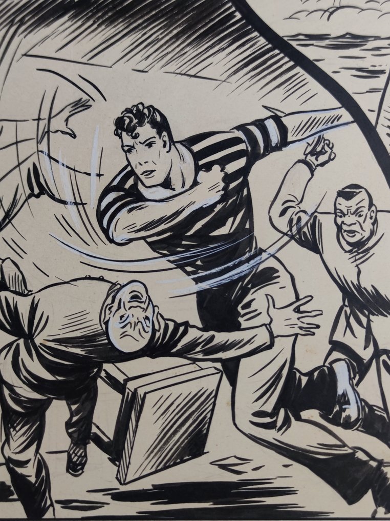 Cappadonia, Giuseppe - 1 Original cover - Gim Torissimo: I Trafficanti d'Oppio - 1948 #1.0