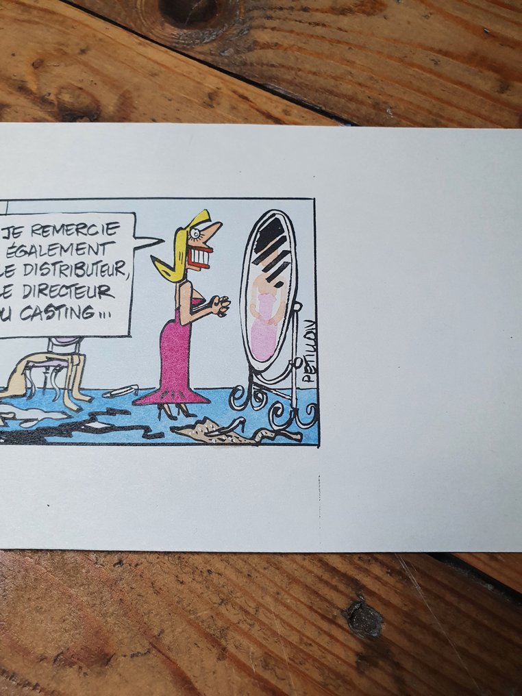 Pétillon - 1 Original colour drawing - Pétillon - Les Césars - 1990 #1.0