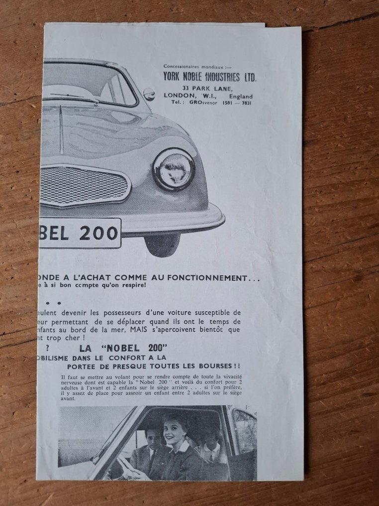 Brochure - Noble - 200 Microcar #4.3