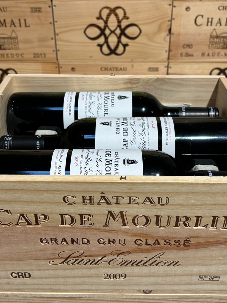 2009 Château Cap de Mourlin - Saint-Émilion Grand Cru Classé - 12 Bottles (0.75L) #1.0