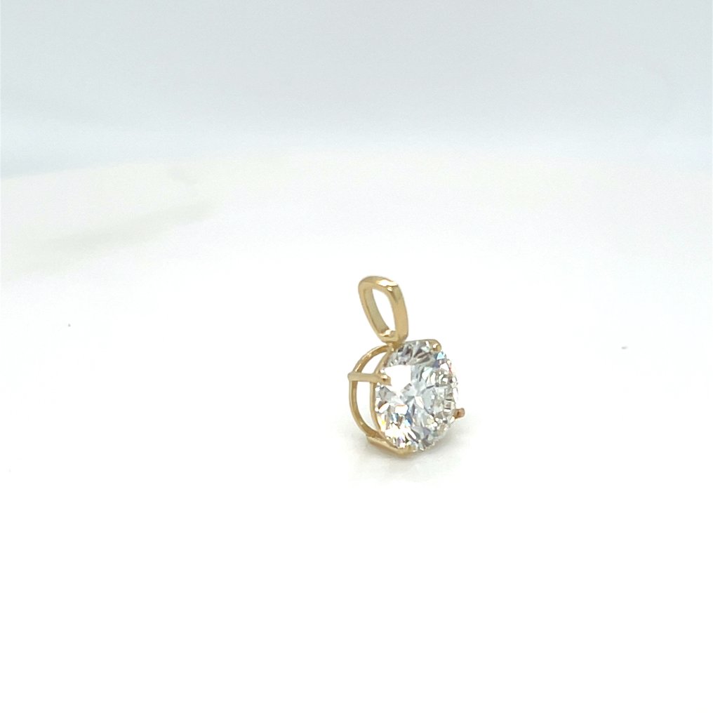 No reserve price - Pendant - 14 kt. Yellow gold - 2.04ct. tw. Diamond (Lab-grown) #2.1