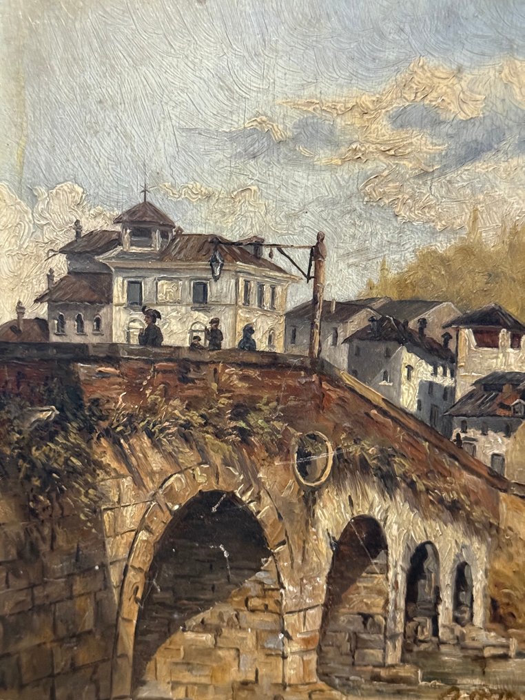 Carlo Jotti (1826-1905), Attr. - Paesaggio #2.1