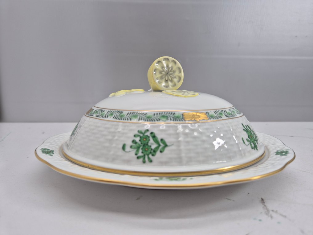 Herend - Vajtartó - Porcelán - Apponyi Vert kézzel festett #1.0