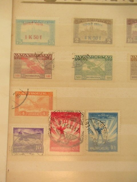 匈牙利  - 目录结束，邮票收藏 #1.0