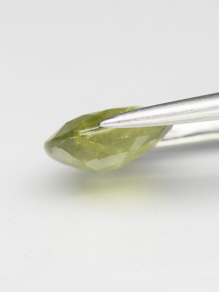 Sem preço de reserva - 1 pcs Verde, Amarelo Safira - 2.38 ct - Antwerp Laboratory for Gemstone Testing (ALGT) #3.2