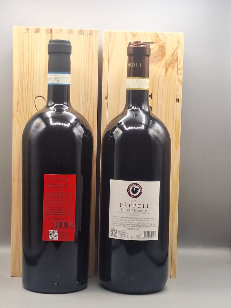 2024 Peppoli & Pian delle Vigne Rosso Di Montalcino - Toszkána - 2 Magnum (1,5 l) #1.0