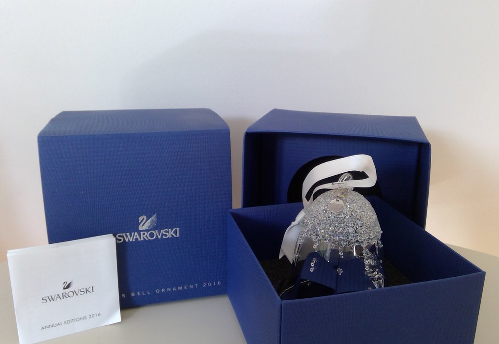 聖誕裝飾品 - SWAROVSKI 圣诞铃饰 年度版2016 - 玻璃, 金屬, 紡織品 #1.0