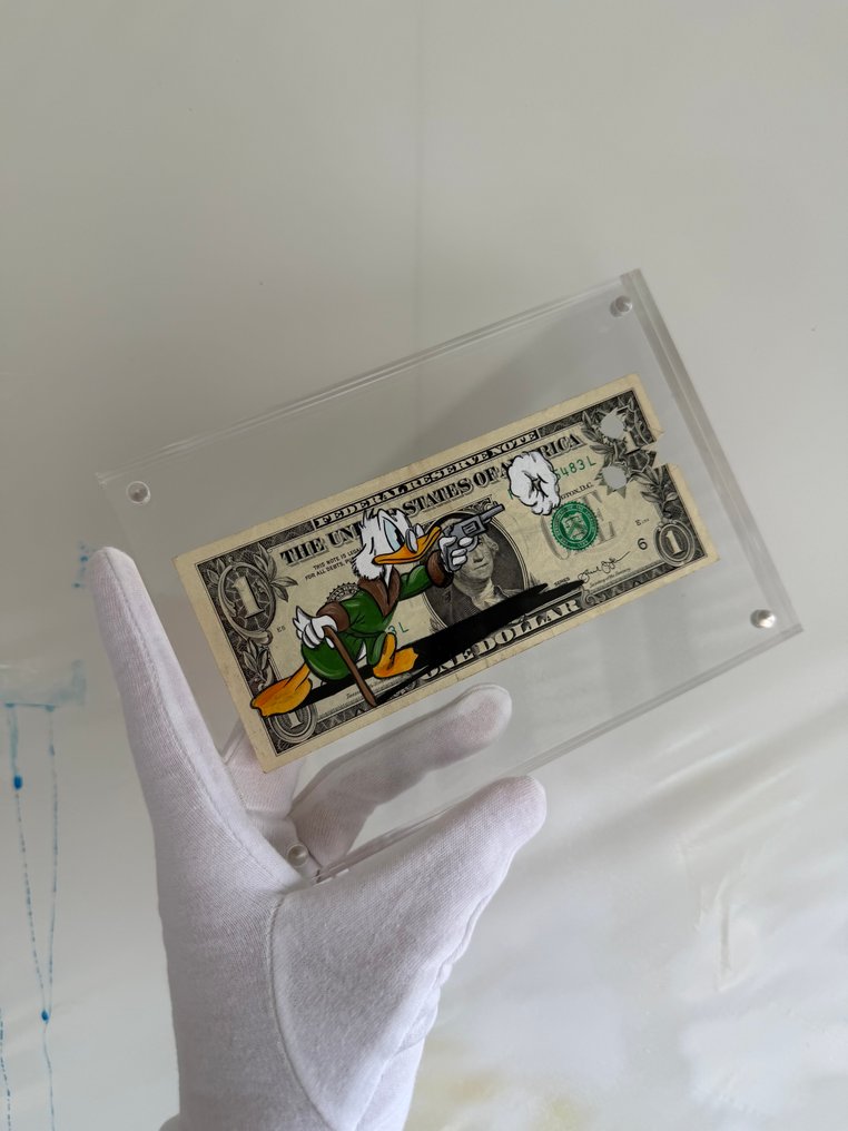 Alan Stefanov (1999) - "Break the Bank" 1 dollar bill - NO Reserve #3.2