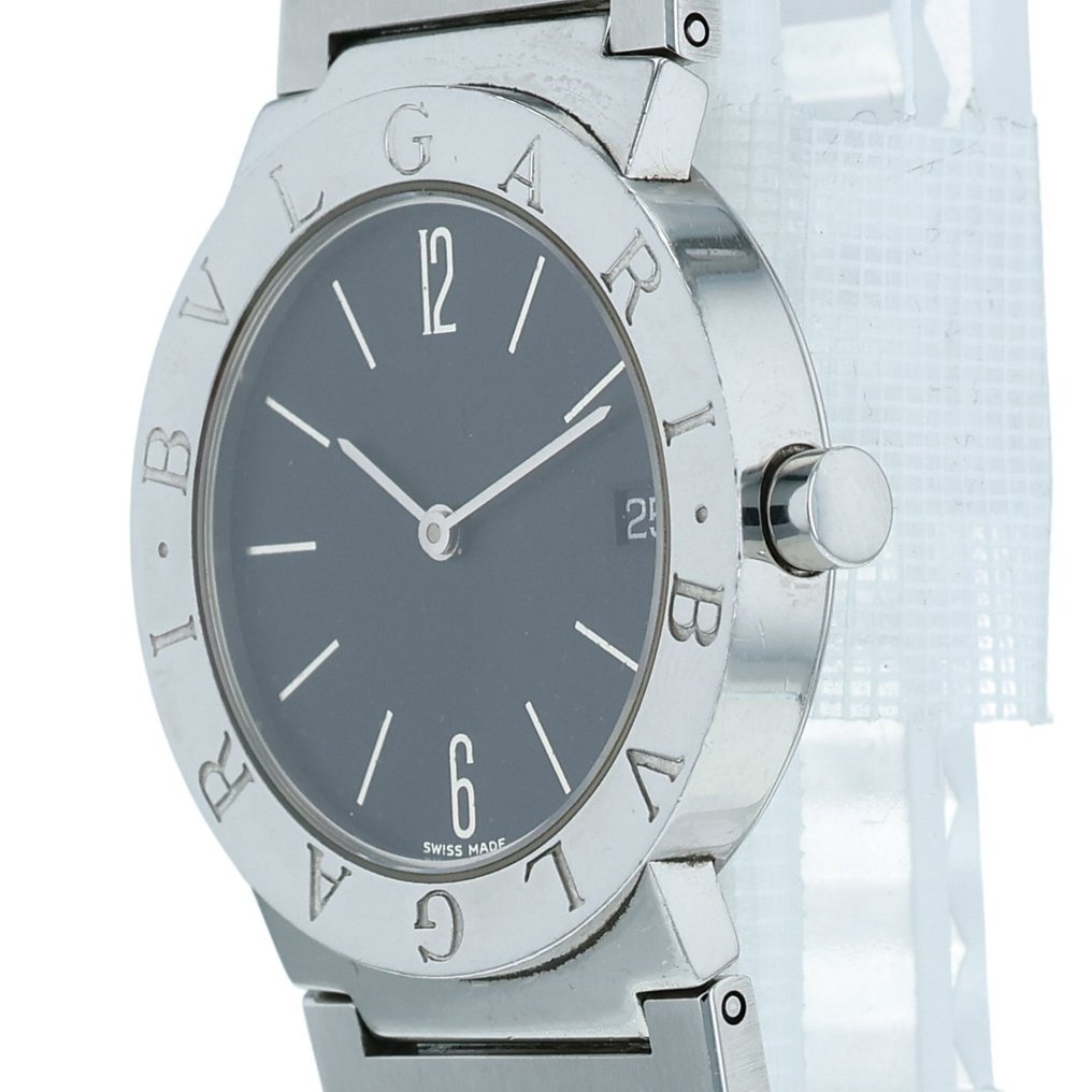 Bvlgari - Bulgari Bvlgari Date - Ingen reservasjonspris - BB30SSD - Unisex - 2000-2010  #3.2