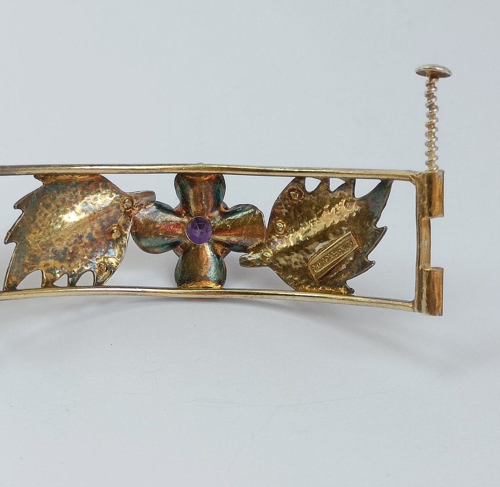 银, Gold-plated - 手镯 - Duo oriental #4.3