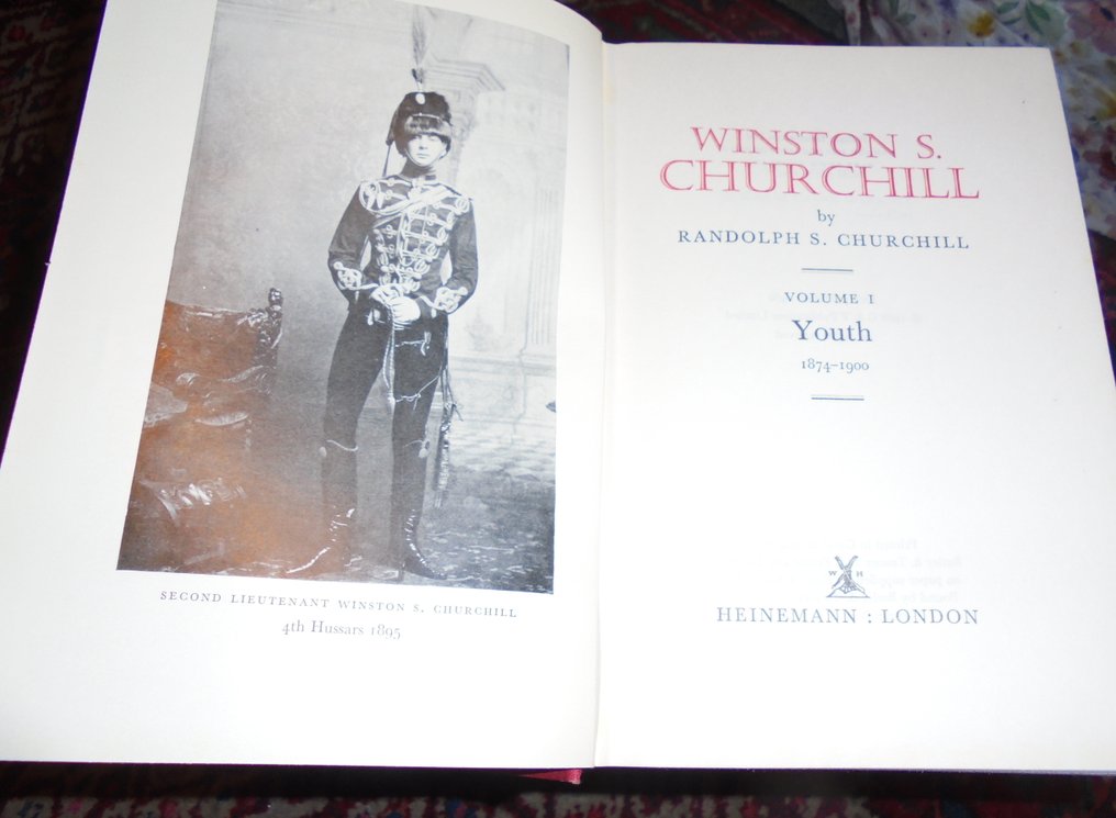 Randolph S Churchill - Winston S. Churchill Companion 5 Volume set Vol. I Parts I and II, Vol. II Parts I, II, and III - 1966-1969 #4.3
